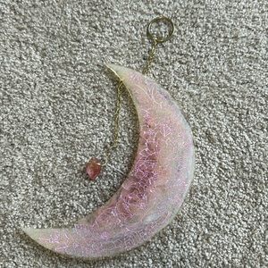 Moon crystal good for room decor